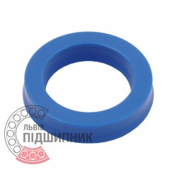 35x50x10 PU UNS/T20/K21/TTU blue - U-type Hydraulic Seal