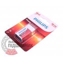 6LR61, 9V [Philips] Alkaline battery