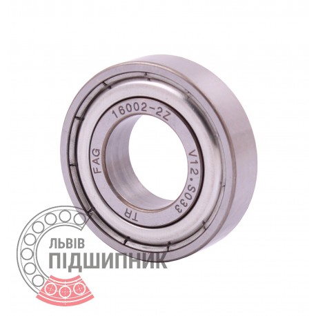16002-A-2Z [FAG] Deep groove sealed ball bearing
