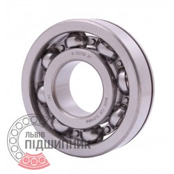 50706 АY [SKL] Open ball bearing with snap ring groove on outer ring