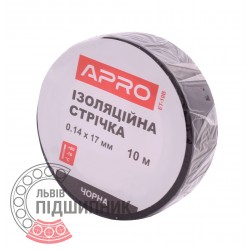 0.14 x 17 mm / 10 m [APRO] Insulating tape (black)