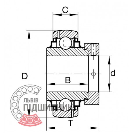 233439 Claas - Insert ball bearing [SKF]