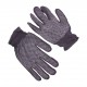WE2141 [Werk] Gray knitted nylon gloves