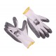 WE2108 [Werk] Polyester gloves with nitrile coating
