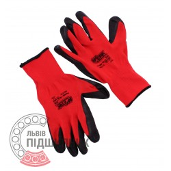 WE2110 [Werk] Polyester gloves with latex coating