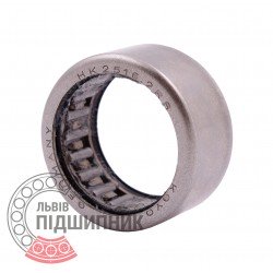 HK2516 2RS [Koyo] Drawn cup needle roller bearings with open ends