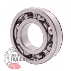 6315N | 6315 N/P6 [BBC-R Latvia] Open ball bearing with snap ring groove on outer ring