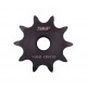 Sprocket Simplex for 06B-1 roller chain, pitch - 9.52mm, Z10 [SKF] with hub for bore fitting