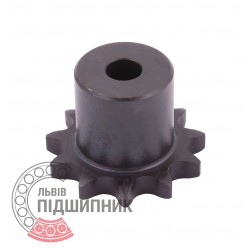 Sprocket Simplex for 06B-1 roller chain, pitch - 9.52mm, Z11 [SKF] with hub for bore fitting