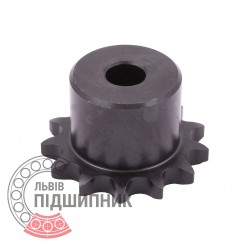 Sprocket Simplex for 06B-1 roller chain, pitch - 9.52mm, Z13 [SKF] with hub for bore fitting