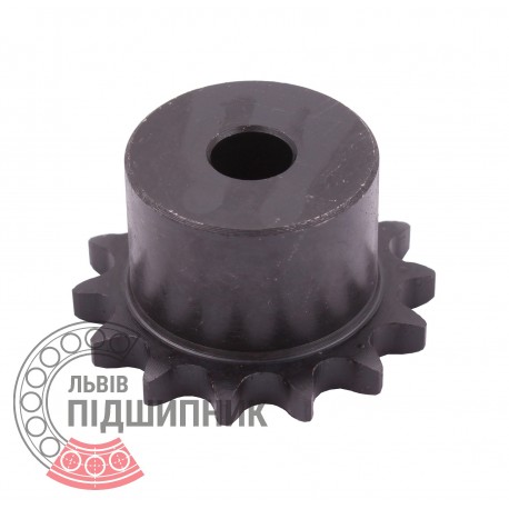 Sprocket Simplex for 06B-1 roller chain, pitch - 9.52mm, Z14 [SKF] with hub for bore fitting