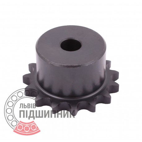 Sprocket Simplex for 06B-1 roller chain, pitch - 9.52mm, Z15 [SKF] with hub for bore fitting