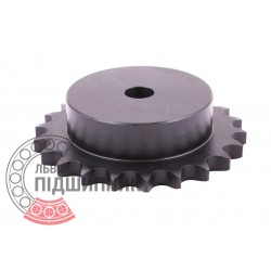 Sprocket Simplex for 10B-1 roller chain, pitch - 15.88mm, Z22 [SKF] with hub for bore fitting