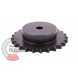 Sprocket Simplex for 10B-1 roller chain, pitch - 15.88mm, Z25 [SKF] with hub for bore fitting