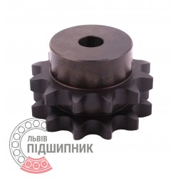 Sprocket Duplex for 12B-2 roller chain, pitch - 19.05mm, Z12 [SKF] with hub for bore fitting
