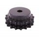 Sprocket Duplex for 12B-2 roller chain, pitch - 19.05mm, Z17 [SKF] with hub for bore fitting