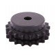 Sprocket Duplex for 12B-2 roller chain, pitch - 19.05mm, Z18 [SKF] with hub for bore fitting