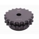 Sprocket Duplex for 12B-2 roller chain, pitch - 19.05mm, Z19 [SKF] with hub for bore fitting