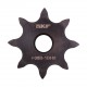 Sprocket Simplex for 08B-1 roller chain, pitch - 12.7mm, Z8 [SKF] with hub for bore fitting