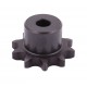 Sprocket Simplex for 08B-1 roller chain, pitch - 12.7mm, Z10 [SKF] with hub for bore fitting