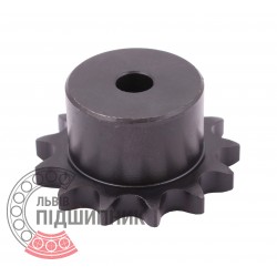 Sprocket Simplex for 08B-1 roller chain, pitch - 12.7mm, Z13 [SKF] with hub for bore fitting