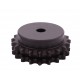 Sprocket Duplex for 12B-2 roller chain, pitch - 19.05mm, Z20 [SKF] with hub for bore fitting