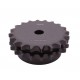 Sprocket Duplex for 12B-2 roller chain, pitch - 19.05mm, Z20 [SKF] with hub for bore fitting