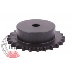 Sprocket Simplex for 08B-1 roller chain, pitch - 12.7mm, Z25 [SKF] with hub for bore fitting