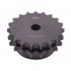 Sprocket Duplex for 08B-2 roller chain, pitch - 12.7mm, Z19 [SKF] with hub for bore fitting