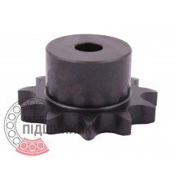 Sprocket Simplex for 10B-1 roller chain, pitch - 15.8mm, Z11 [SKF] with hub for bore fitting