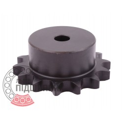 Sprocket Simplex for 10B-1 roller chain, pitch - 15.88mm, Z14 [SKF] with hub for bore fitting