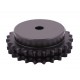 Sprocket Duplex for 12B-2 roller chain, pitch - 19.05mm, Z25 [SKF] with hub for bore fitting