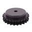 Sprocket Z25 [SKF] for 12B-2 Duplex roller chain, pitch - 19.05mm, with hub for bore fitting