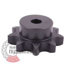 Sprocket Simplex for 16B-1 roller chain, pitch - 25.4mm, Z9 [SKF] with hub for bore fitting