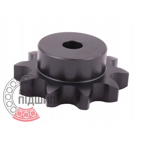Sprocket Simplex for 16B-1 roller chain, pitch - 25.4mm, Z10 [SKF] with hub for bore fitting