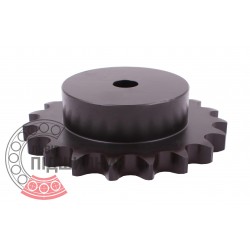 Sprocket Simplex for 16B-1 roller chain, pitch - 25.4mm, Z19 [SKF] with hub for bore fitting