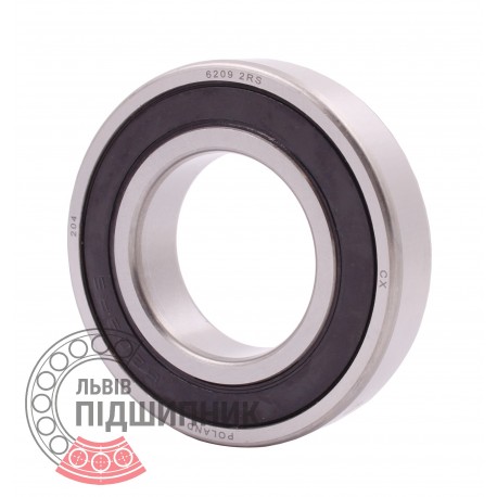 Deep groove ball bearing 6209 2RS [CX]