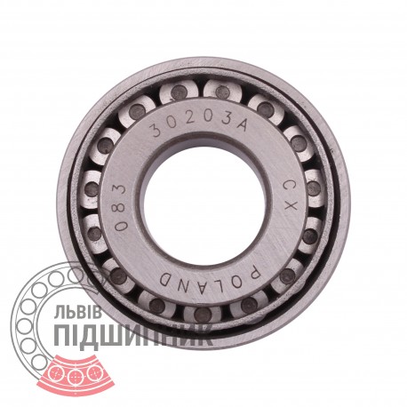 Tapered roller bearing 30203A [CX]