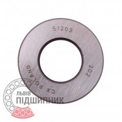 Thrust ball bearing 51203 [CX]