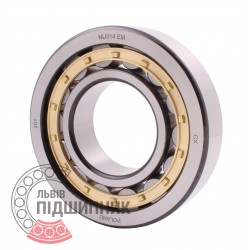 NU314 EM DIN 5412-1 [CX] Cylindrical roller bearing