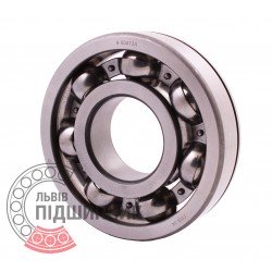 6412N | 50412А [GPZ-34] Open ball bearing with snap ring groove on outer ring