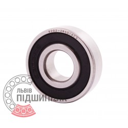 6202-2RSD14C3 [NAF] Deep groove sealed ball bearing