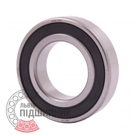 6006 2RS P6 [BBC-R Latvia] Deep groove sealed ball bearing