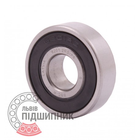 6201 2RS P6 [BBC-R Latvia] Deep groove sealed ball bearing