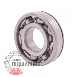 6307 N P6 [BBC-R Latvia] Open ball bearing with snap ring groove on outer ring