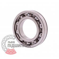 6212 N P6 [BBC-R Latvia] Open ball bearing with snap ring groove on outer ring
