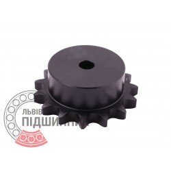 Sprocket Z15 [SKF] for 12B-1 Simplex roller chain, pitch - 19.05mm, with hub for bore fitting