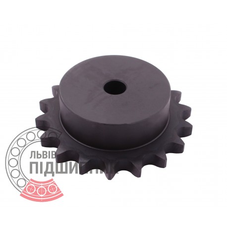 Sprocket Z18 [SKF] for 12B-1 Simplex roller chain, pitch - 19.05mm, with hub for bore fitting