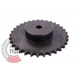 Sprocket Z33 [SKF] for 12B-1 Simplex roller chain, pitch - 19.05mm, with hub for bore fitting