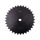 Sprocket Z33 [SKF] for 12B-1 Simplex roller chain, pitch - 19.05mm, with hub for bore fitting